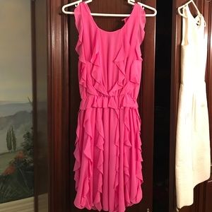 Pink Silk Dress